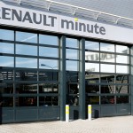 Alpha takskjutportar hos Renault minute